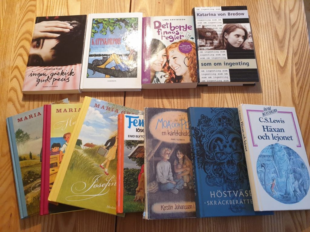Härliga böcker för de större barnen